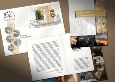 500 éves a reformáció bélyegblokk és kiadvány (2017)